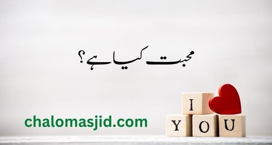 You are currently viewing محبت کیا ہے؟