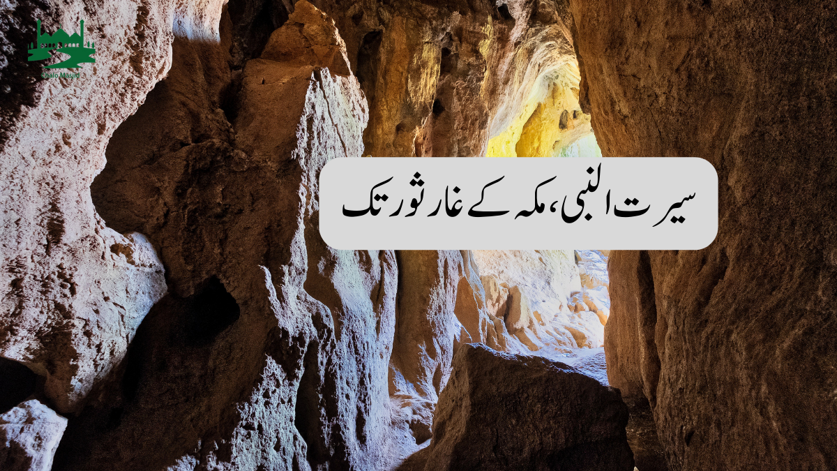 Read more about the article سیرت النبی،مکہ کے غار ثور تک