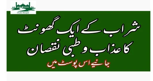 You are currently viewing شراب کے ایک گھونٹ کا عذاب و  طبی نقصان